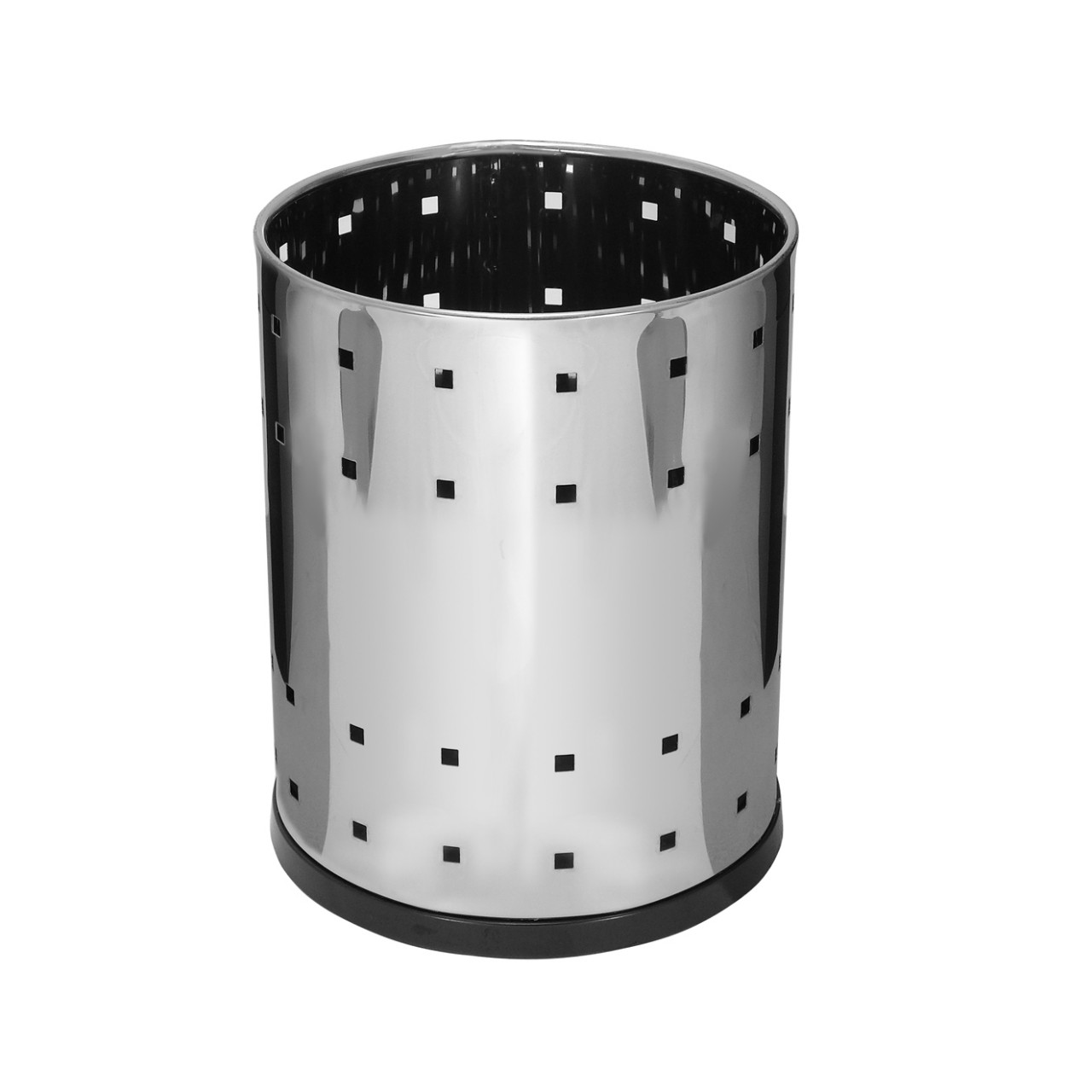 CESTO TELADO EM AÇO INOX - 13L